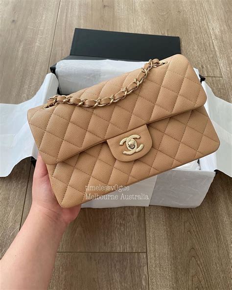 beige color chanel bag|Chanel 19 dark beige.